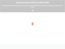 Tablet Screenshot of betacom.pl